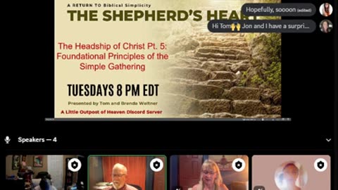 Shepherds Heart Fellowship - Ep79 - The Headship of Christ - Part5 -A Return To Biblical Simplicity