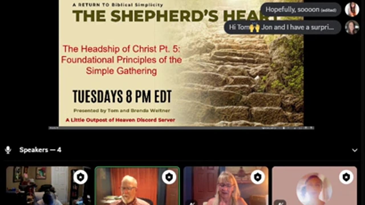 Shepherds Heart Fellowship - Ep79 - The Headship of Christ - Part5 -A Return To Biblical Simplicity