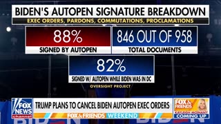 Trump moves to revoke Biden autopen executive orders