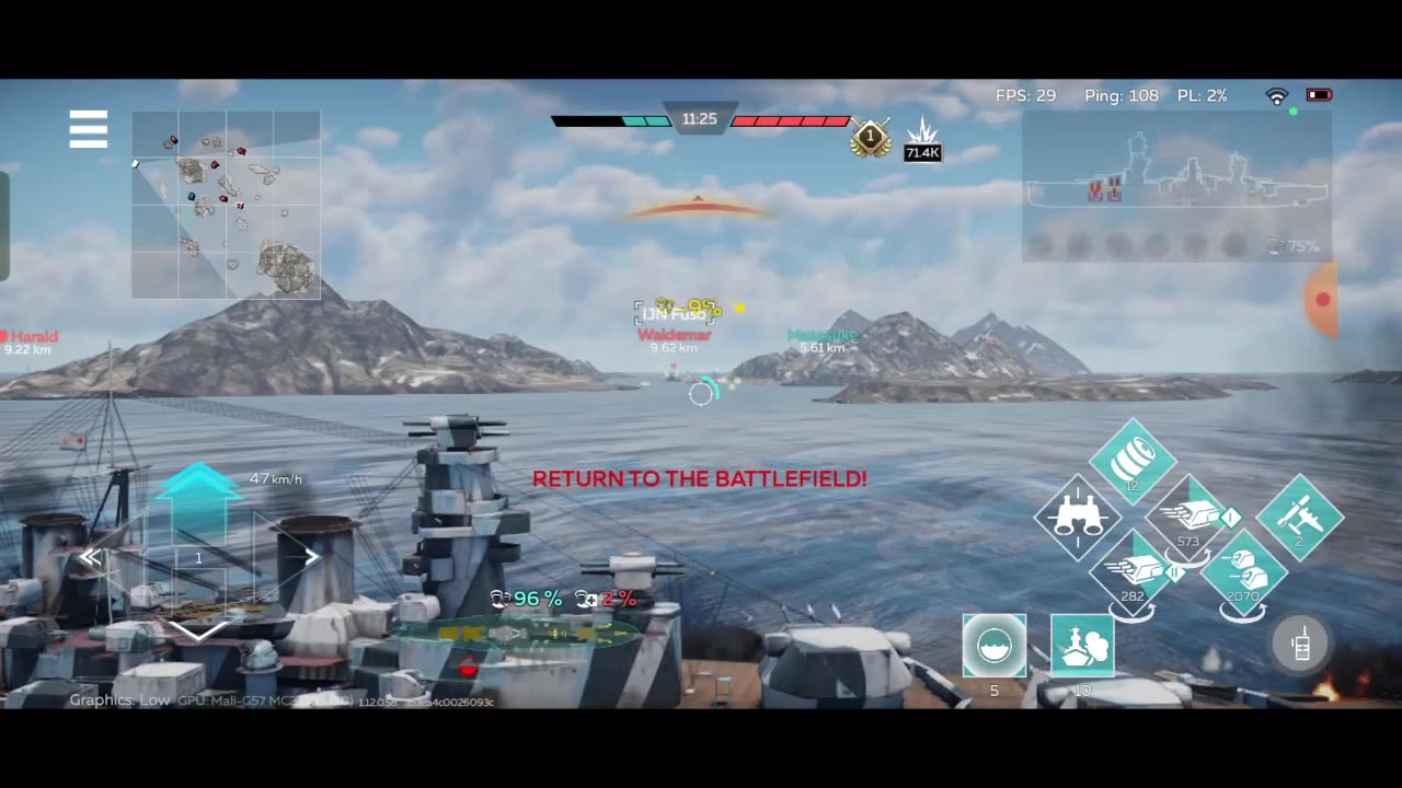 War Thunder Russian Battleship Sovetkij Soyuz gameplay