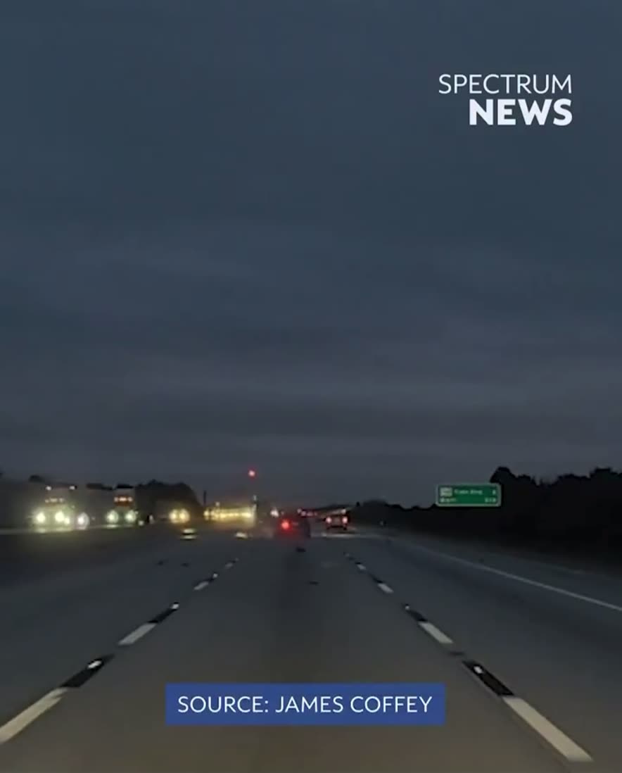 Plane Lands on Top of Car on Florida Highway After Engine Failure