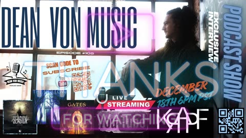 COMMERCIAL EPISODE #105 LIVE PODCAST INTERVIEW 'KRAPF' CLICK 2 WIN