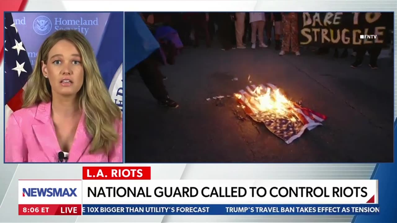 L.A. RIOTS 'DISGUSTING' AND 'UN-AMERICAN': TRICIA MCLAUGHLIN 🔥