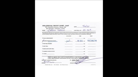 LC Case Update 4/18/25