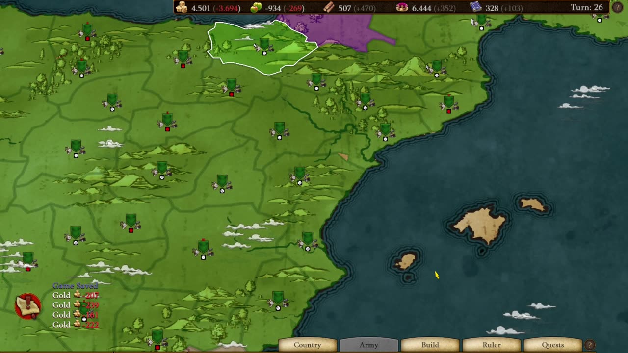 Reconquista Map Emirate Of Cordoba Vs West Francia And Rebels (Bellfortis)
