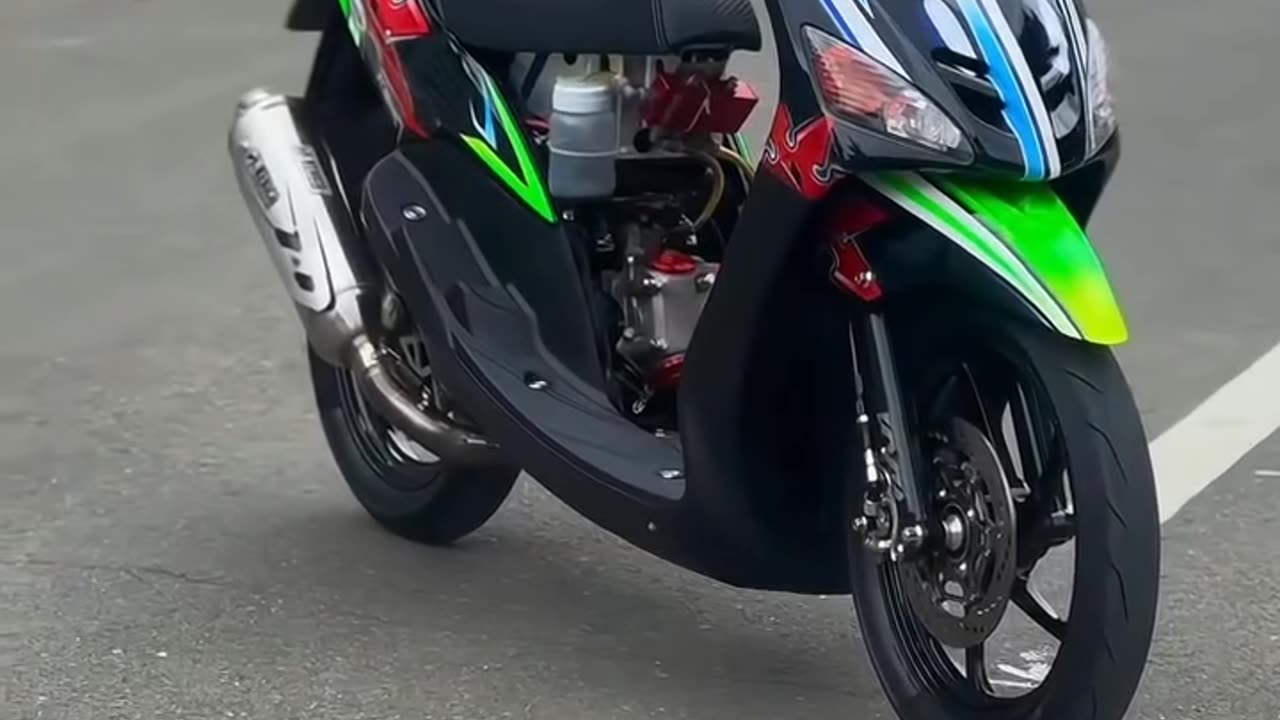Yamaha Mio black Stabilo