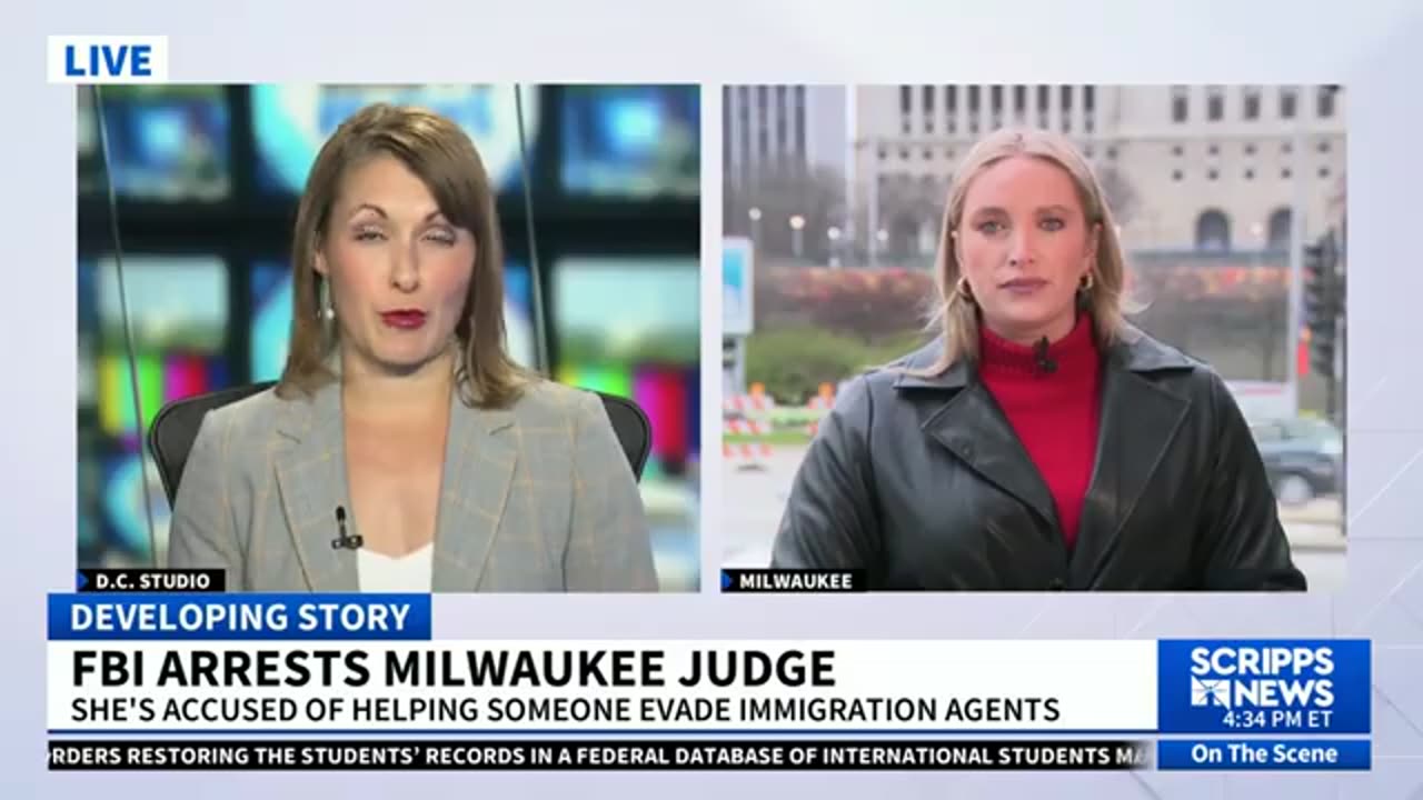 Milwaukee judge arrested for allegedly helping an immigrant avoid ICE