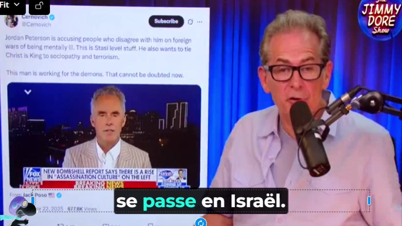PORTRAIT D'UN PSYCHOPATHE Jordan Peterson à propos des ''AnTisÉmitEs''
