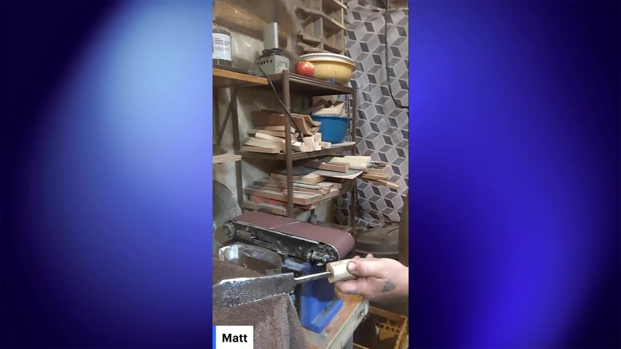 Bores-back Viking Saax Custom Knife part #2