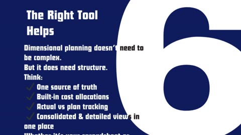 Why Dimensional Planning Matters — Even If You’re Not a Big Company Yet