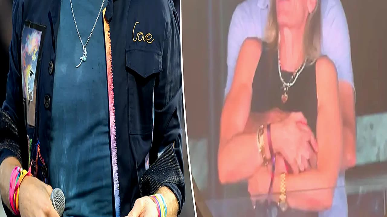 Watch Chris Martin Defend Coldplay Kiss Cam Despit