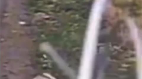 Nervous soldier spotted by drone.!