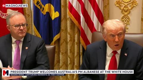 🇺🇸|🇦🇺 President Donald Trump meets with Australian PM Anthony Albanese at The White House [LIVE]