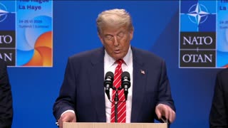 President Trump Participates in a Press Conference, June 25, 2025