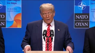 President Trump Participates in a Press Conference, June 25, 2025