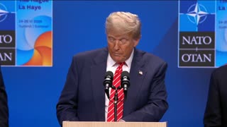 President Trump Participates in a Press Conference, June 25, 2025