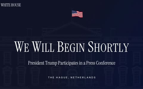 President Trump Participates in a Press Conference, June 25, 2025