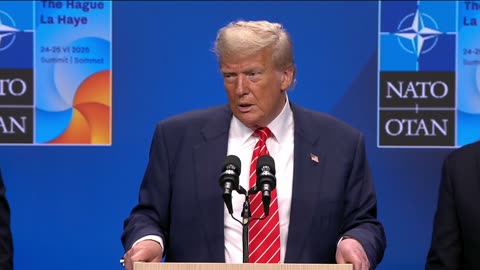 President Trump Participates in a Press Conference, June 25, 2025
