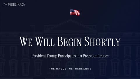 President Trump Participates in a Press Conference, June 25, 2025