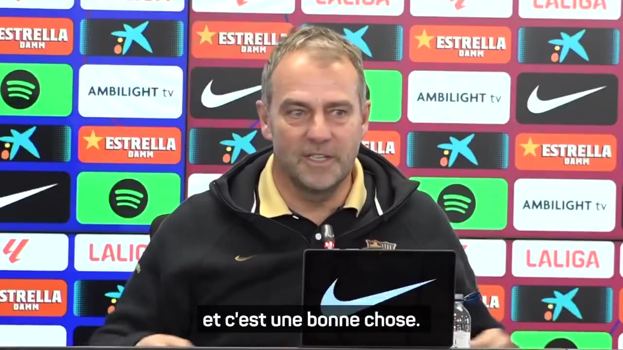 Hansi Flick shows respect to Real Madrid and Carlo Ancelotti.