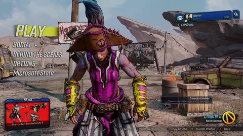 Borderlands 3 gameplay and chatting
