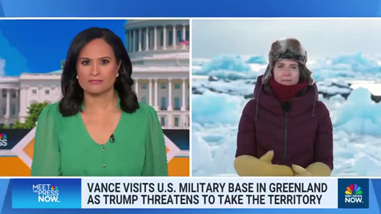 NBC reporter in Greenland: J.D. Vance "Never actually spoke with Greenlanders"