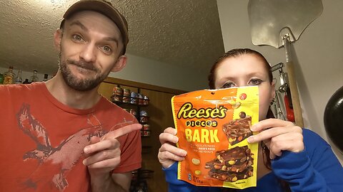 Reese's Pieces Bark Taste Test