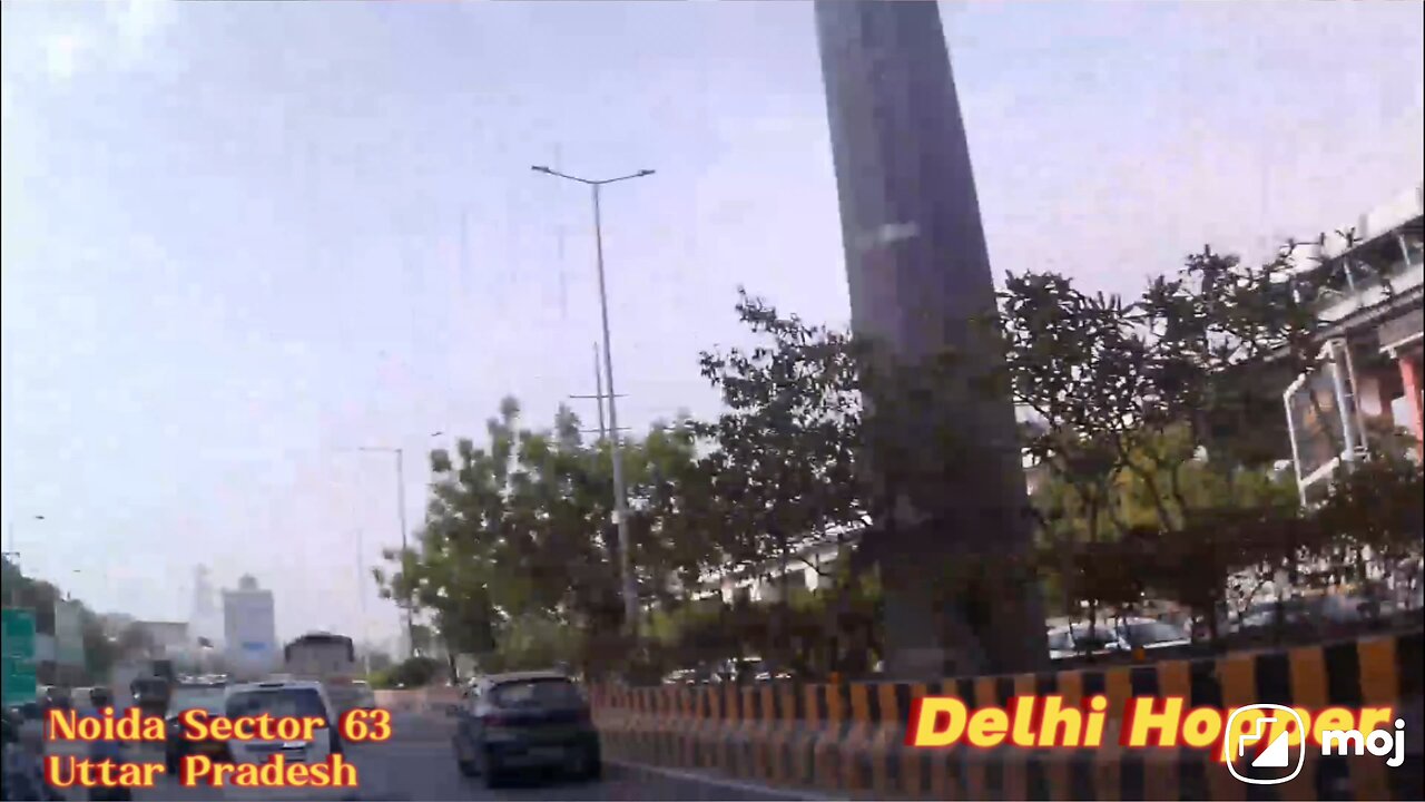 Vibrant vibes, morning hustle, and urban charm come alive in this bustling city! #NoidaMornings