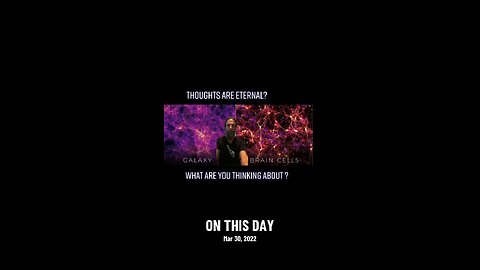 Thoughts Are Eternal?