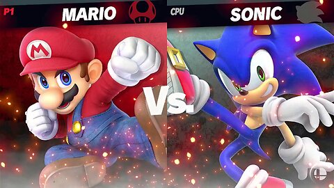 Mario vs Sonic