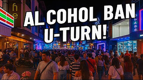 Alcohol ban u-turn?