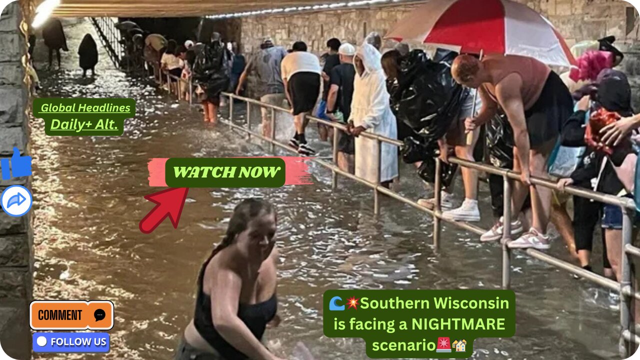 🌊💥 HISTORIC FLOODING CRISIS IN WISCONSIN! Global-Headlines-Daily+ Alt.