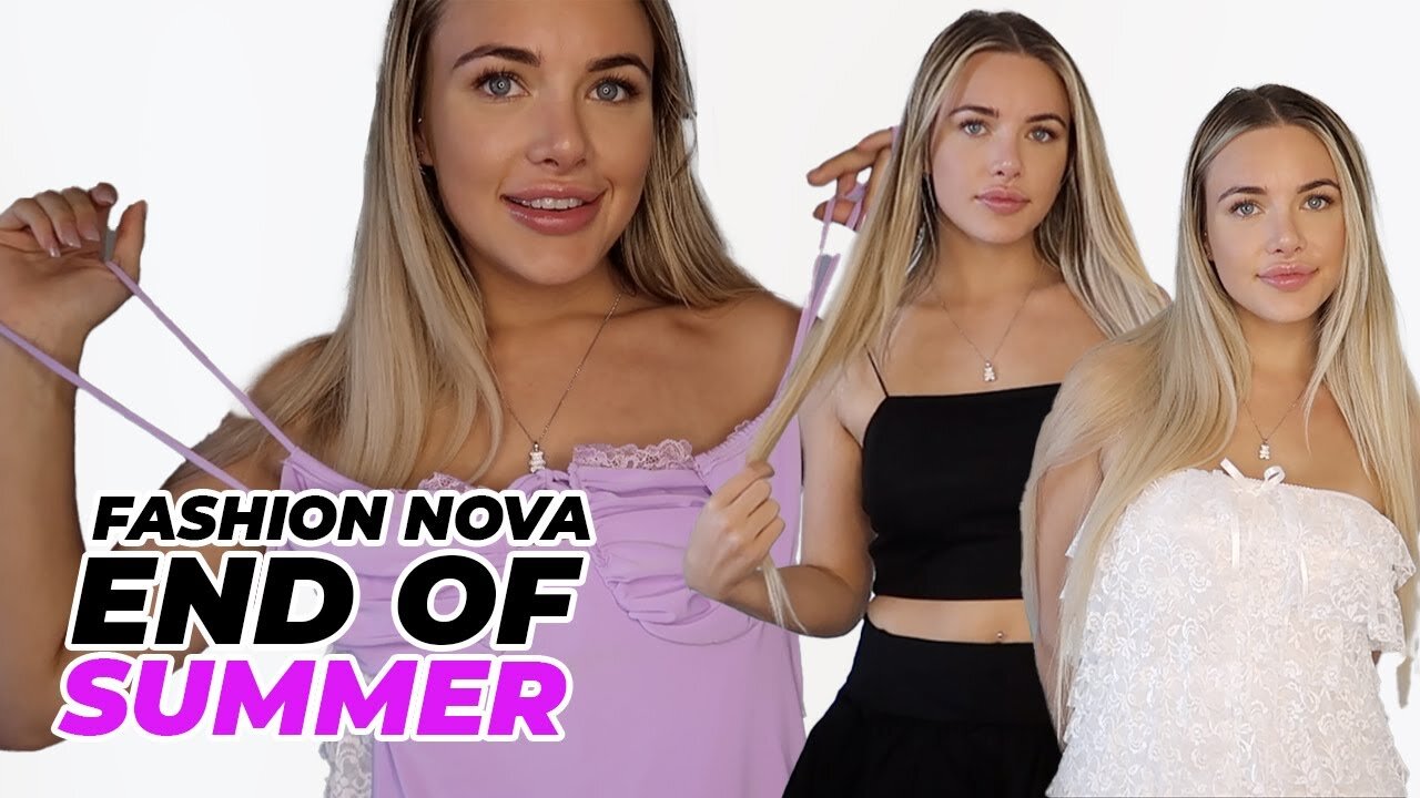 Fashion Nova End of Summer Haul | Kendra Rowe