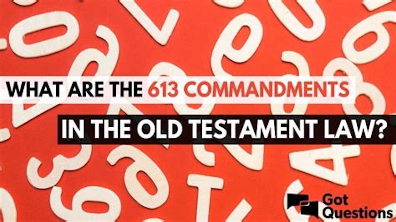 3 Categories Of Old Testament Law
