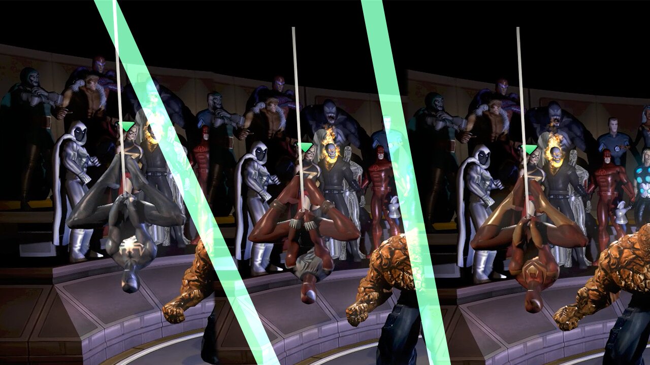 Ultimate alliance All Costumes
