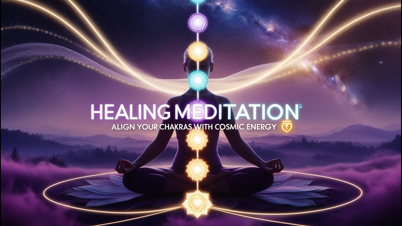 Healing Meditation: Align Your Chakras with Cosmic Energy ✨🌀