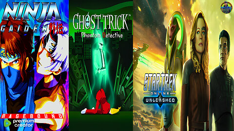 Rumble Saturday Stream: STAR TREK ONLINE I GHOST TRICK PAHANTOM DETECTIVE I NINJA GAIDEN RAGEBOUND