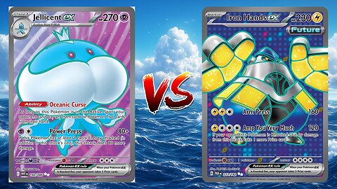 Pokemon TCG Live Jellicent EX Xatu VS Miraidon EX Iron Hands EX!!