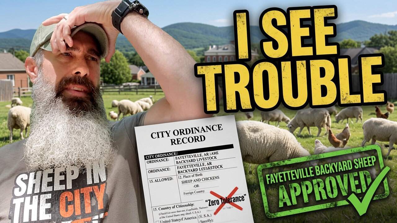 City of Fayetteville Passes Backyard Sheep Ordinance!