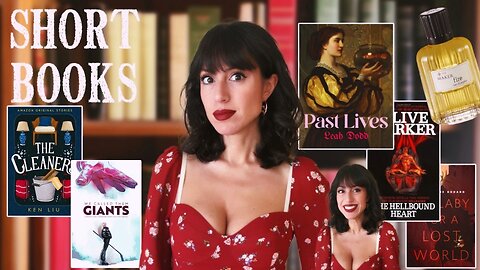 short books | weird worlds, dark magics & dystopias | under 200pgs reading vlog