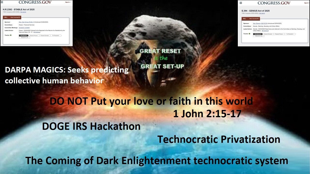 DARPA 'MAGICS': Shift in predicting collective human behavior, DOGE: IRS Hackathon & More