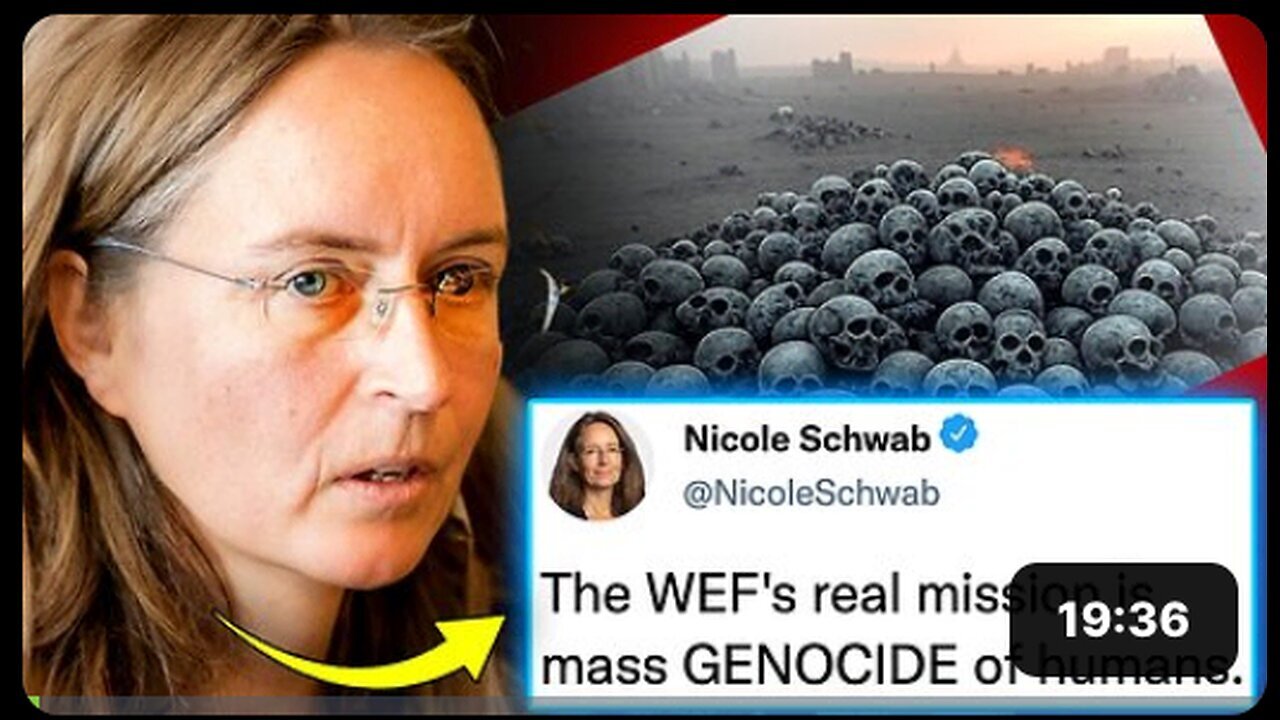 "Klaus Schwab's Daughter Alleges - 'WEF Intends Harm to Billions of People'"
