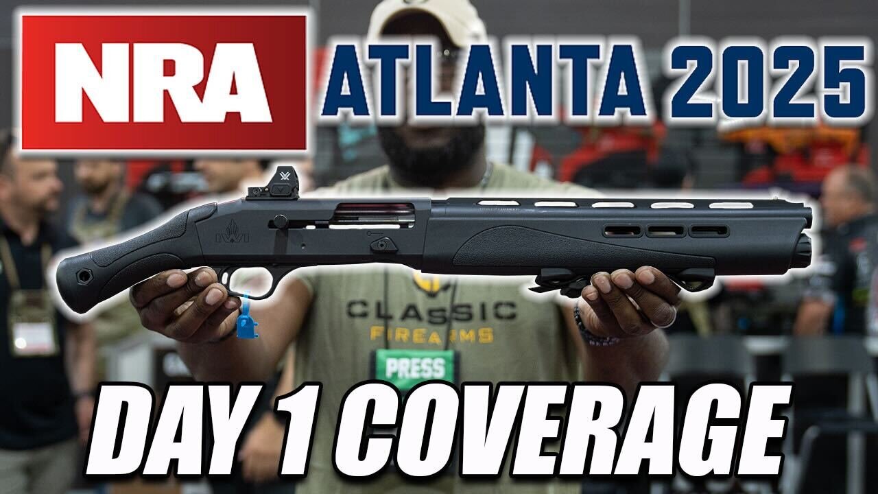 New Guns For 2025 | Mossberg Aftershock, Walther PDP-X F Series, & More | NRA 2025 Day 1