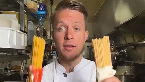 This chef explains the difference between a high-quality pasta and a terrible pasta