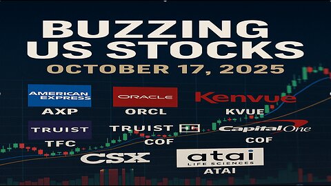 Buzzing US Stocks | AmEx Earnings Shock & Oracle Crash | Top Movers Today (17 Oct 2025)