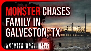 Monster Chases Family in Galveston, TX