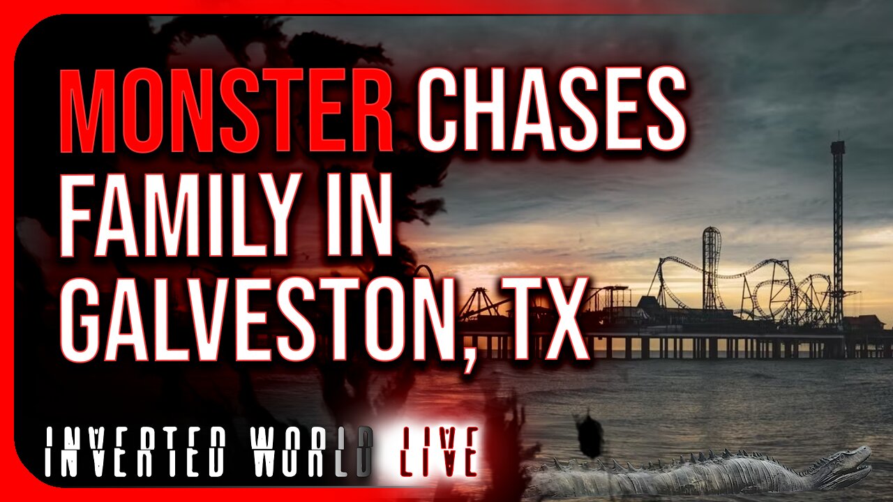 Monster Chases Family in Galveston, TX