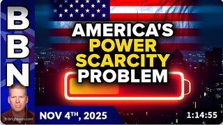 Brighteon Broadcast News, Nov 4, 2025 - Cows dropping dead, robotic lawnmowers and America's POWER SCARCITY problem