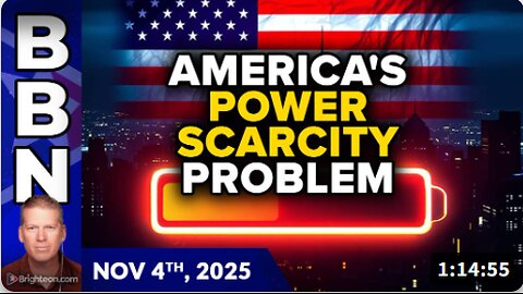 Brighteon Broadcast News, Nov 4, 2025 - Cows dropping dead, robotic lawnmowers and America's POWER SCARCITY problem