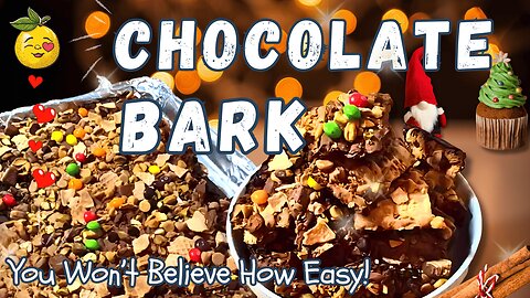 The Only Chocolate Bark Recipe You'll Ever Need This Season